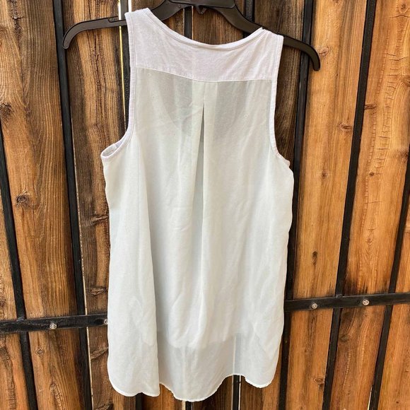 Express Light Blue Jeweled Tank Top – size small - Picture 4 of 4